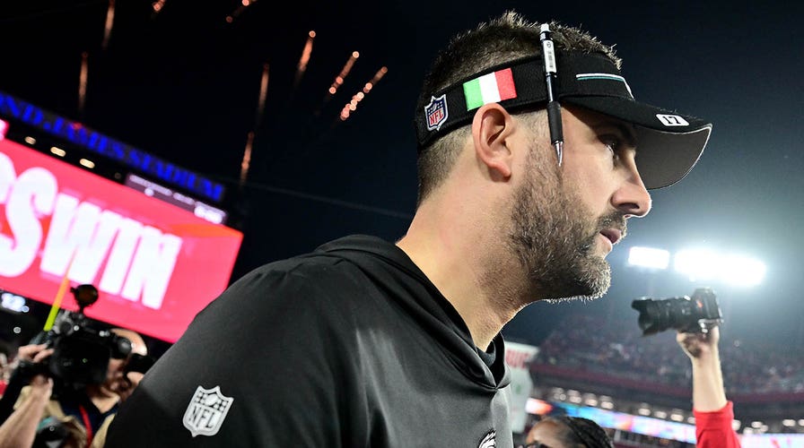 Angry Eagles fan throws popcorn on Nick Sirianni after devastating playoff  loss | Fox News