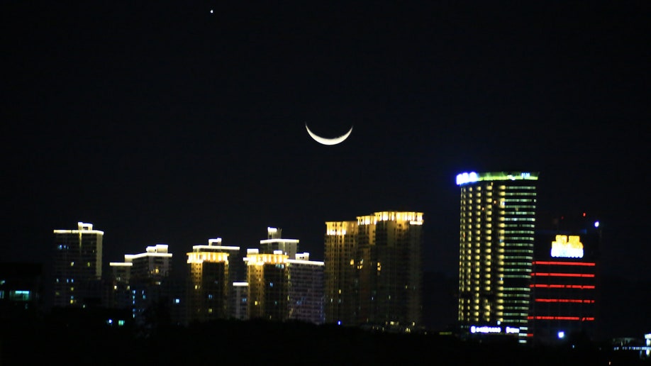 Luna y Venus