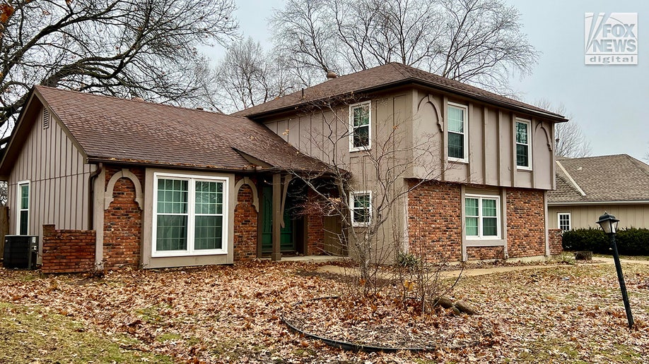 An exterior view of the home of Jordan Willis in Kansas City, Missouri