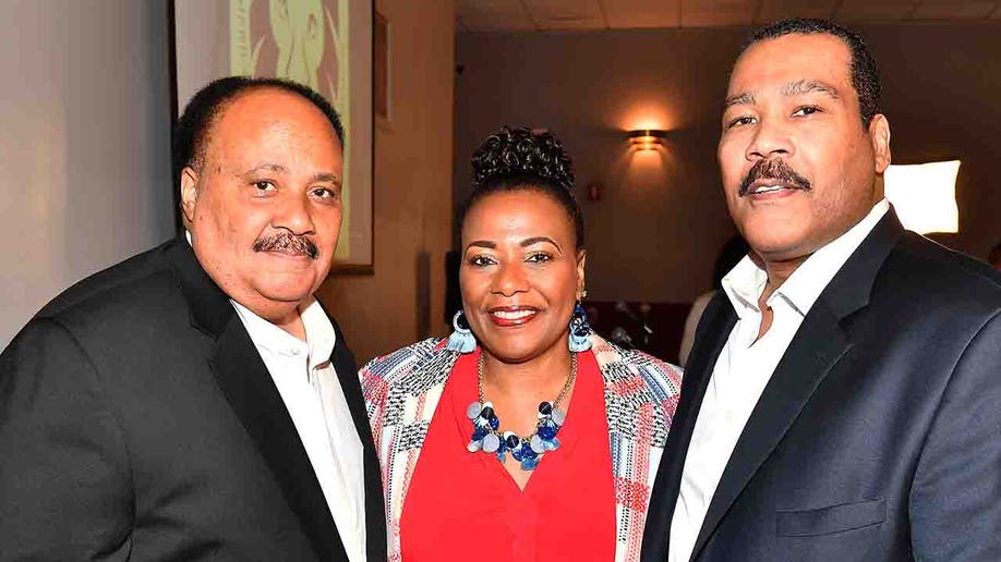 Martin Luther King III, Dr. Bernice King, and Dexter Scott King