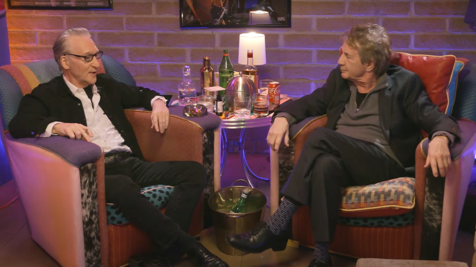 Bill Maher knocks the left as a 'different kind of nuts' than Trump for thinking 'men can have babies'