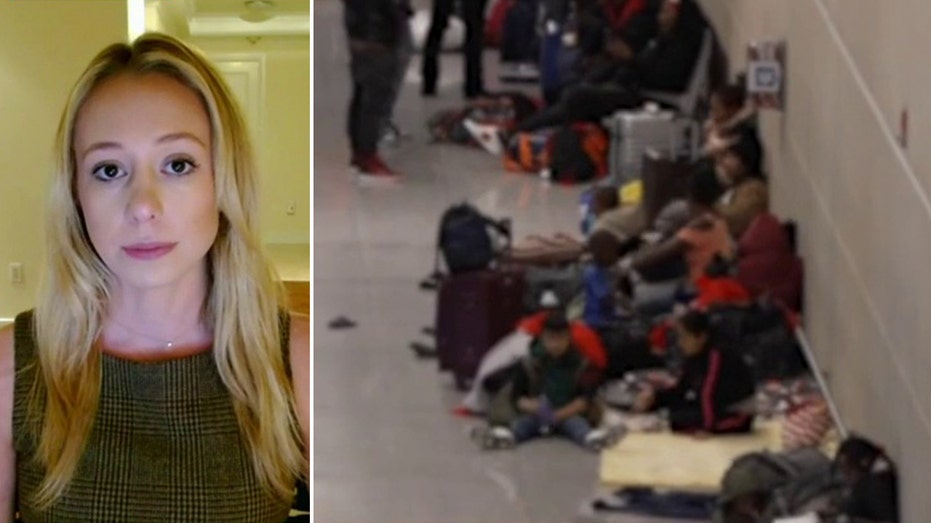 Boston resident calls on Dem officials to be 'realistic' as migrants sleep on floors of Logan airport