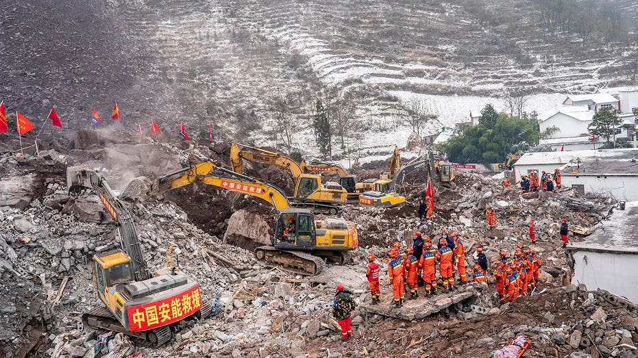 Death toll reaches 44 in southwest China landslide, officials confirm