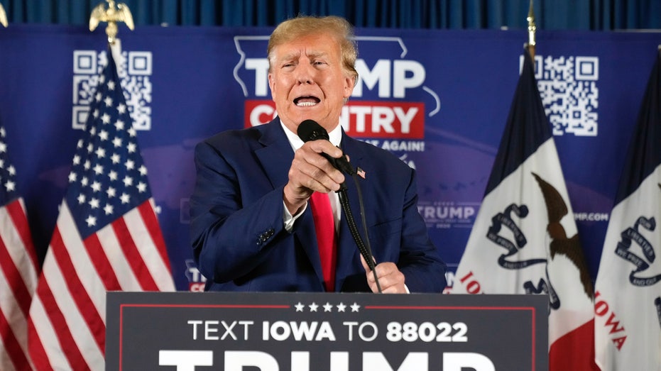 Trump takes no chances as Iowa’s Republican presidential caucuses approach