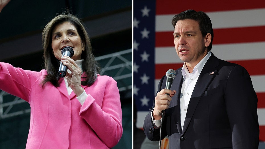 DeSantis edges Haley for second place finish in Iowa, behind Trump’s historic caucus win