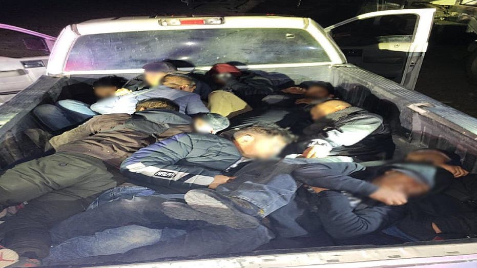 Border Patrol catches 40 illegal migrants stuffed into several vehicles