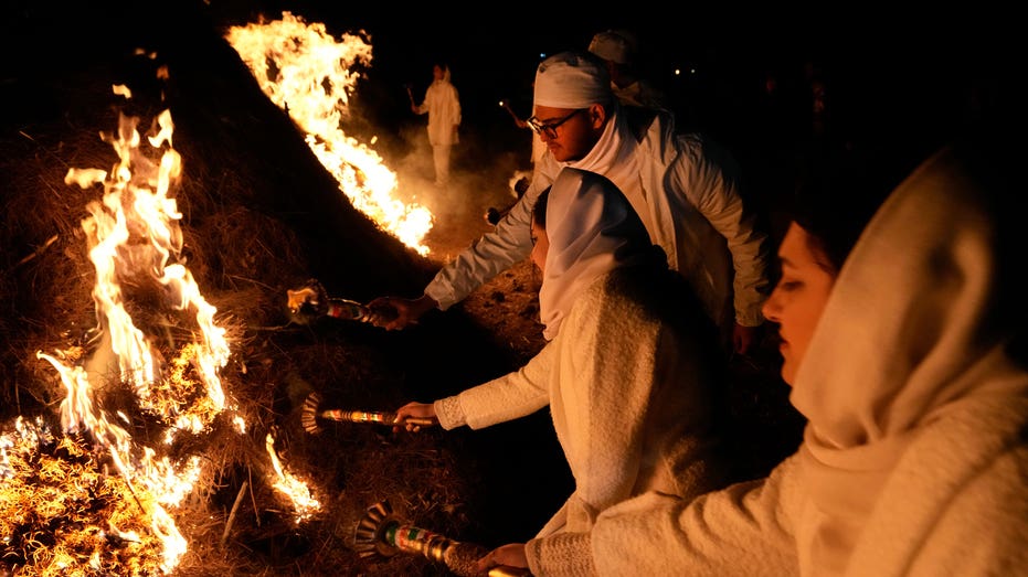 Iran’s minority Zoroastrians celebrate Sadeh with bonfire festival