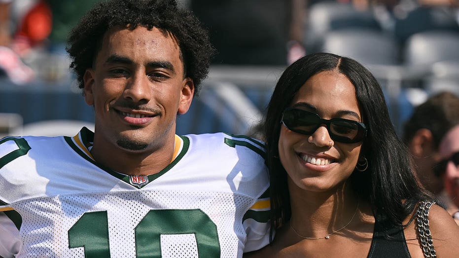 Ronika Stone Girlfriend Of Packers Jordan Love Chides Cowboys Fa   Jordan Love Ronika Stone 