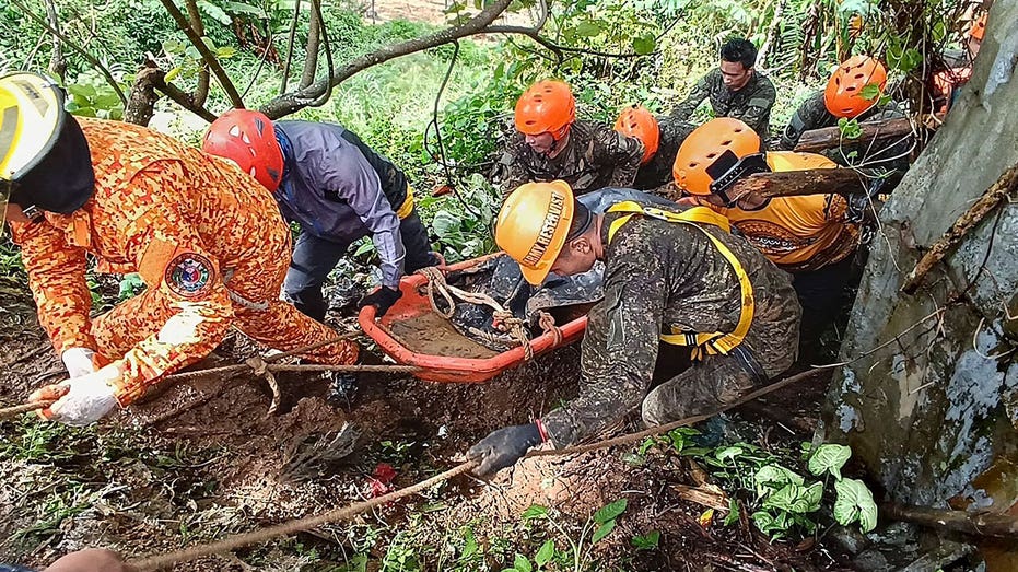 Philippines landslide kills 10, including 5 children, officials say