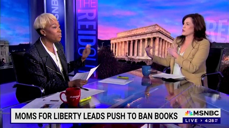 MSNBC's Joy Reid and Moms for Liberty co-founder spar over movement pulling controversial books from schools
