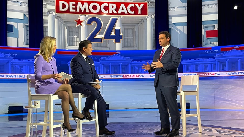 DeSantis declares Iowa goalpost at Fox News town hall: 'We're going to do well here'