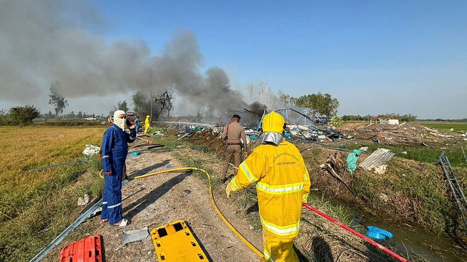 Factory explosion kills at least 23 people in Thailand, officials say