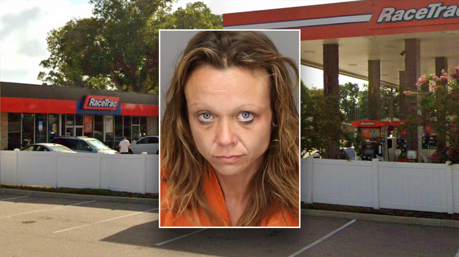 Naked Florida woman barges into gas station, threatens to kill staff with apple peeler: police