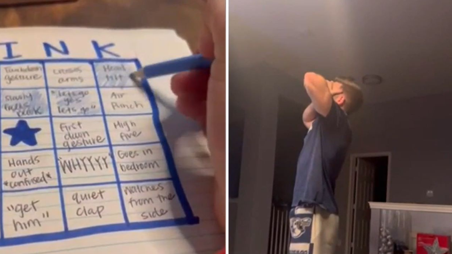 Texas wife goes viral for creating bingo card to match husband's reactions to Cowboys games: 'Let's go!'