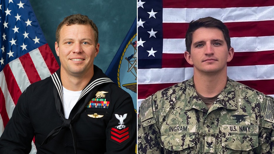 Navy identifies 2 SEALs declared dead after going missing during nighttime mission in Arabian Sea