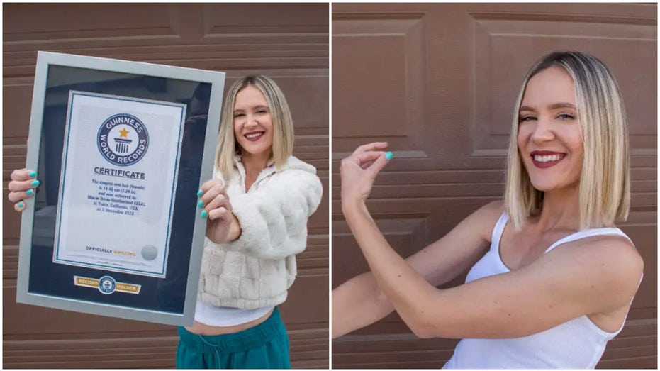 California woman sets Guinness World Record for 'longest arm hair': 'Amazing and hilarious'