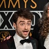 Daniel Radcliffe and Al Yankovic arrive for the 75th Emmy Awards