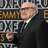 Danny DeVito arrives for the 75th Emmy Awards