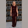 Amy Poehler arrives for the 75th Emmy Awards