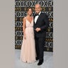 Kelsey Grammer and Kayte Walsh arrive for the 75th Emmy Awards