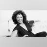 Marlena Shaw in a black and white photo wearing a dress with chiffon sleaves