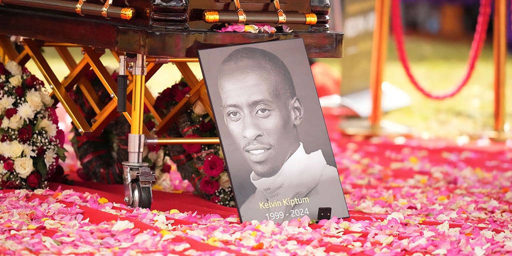 Kenyan funeral pays tribute to marathon world-record holder Kelvin Kiptum - Vimarsana News