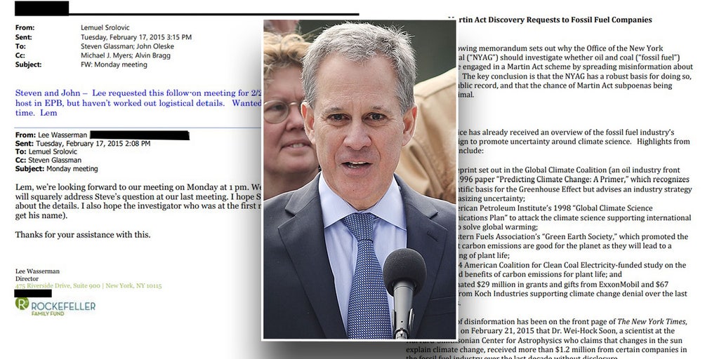 Billionaire-fueled Rockefeller fund coordinated climate lawsuits with Dem state AG: internal documents - Vimarsana News