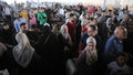 Gazan residents with foreign passports and other foreign nationals wait at the Rafah border crossing in the southern Gaza Strip to enter Egypt, after the Egyptians approval for the first time since Operation Swords of Iron began on October 7, 2023. Rafah, Gaza. Nov 1, 2023.