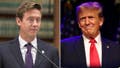 Denver Mayor Mike Johnston and former President Donald Trump - Fox News