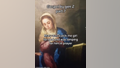 Screenshot of Luke 1:26-38 from user @gen.z.bible.stories on TikTok