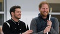 VANCOUVER, CANADA - FEBRUARY 16: Michael Bubl&eacute; and Prince Harry, Duke of Sussex attend the Invictus Games One Year To Go Winter Training Camp at Hillcrest Community Centre on February 16, 2024 in Vancouver, Canada. (Photo by Karwai Tang/WireImage)