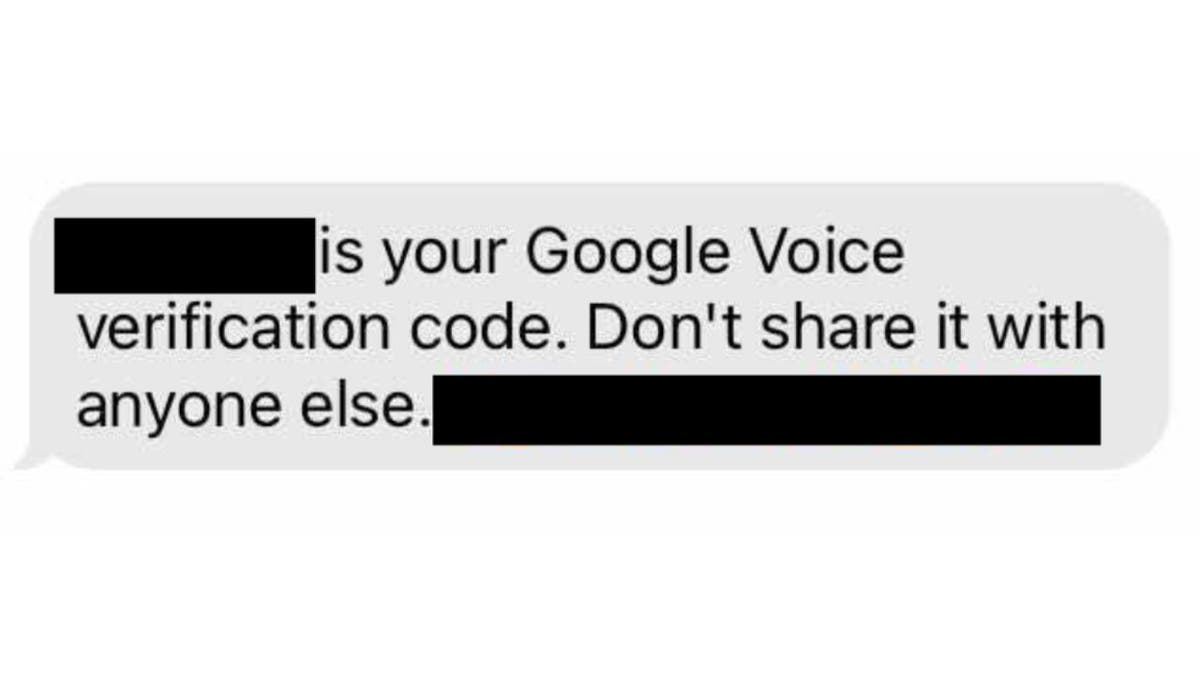 voice verification code 
