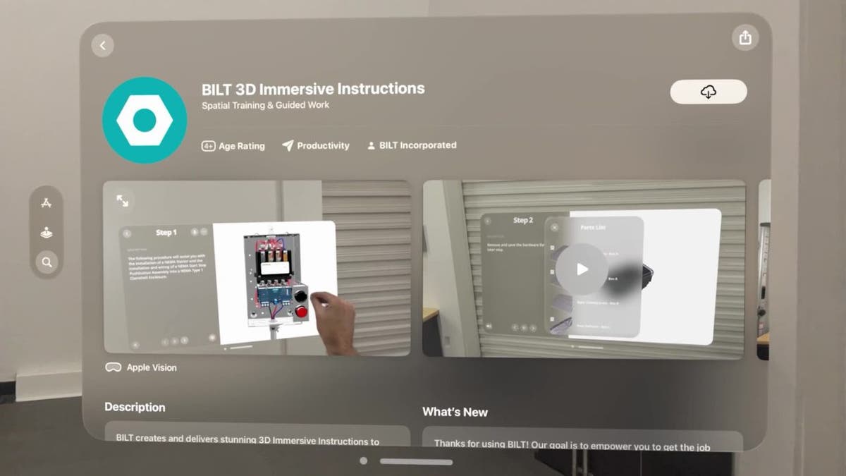 Never fumble through paper instructions ever again with this killer Apple Vision Pro 3D app