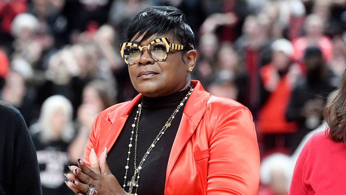 Sheryl Swoopes attends at Texas Tech game