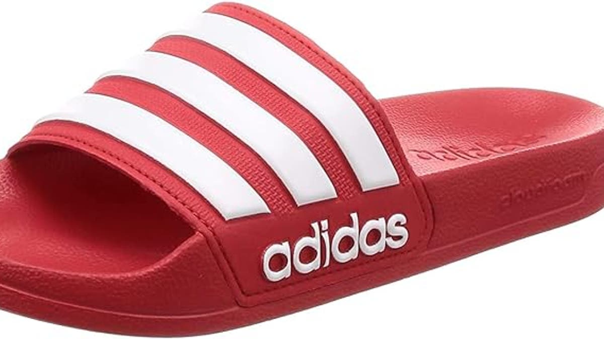 Make travel easy with these slip-on adidas sandals. 
