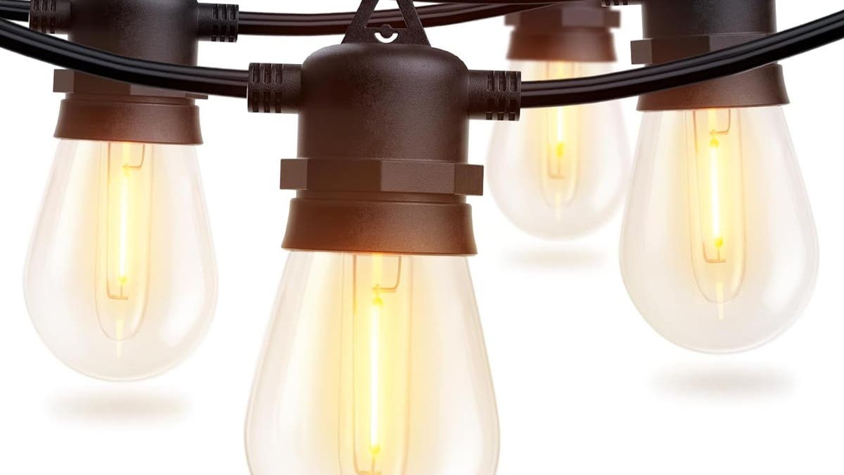 Light your whole patio with this string of shatterproof lights.
