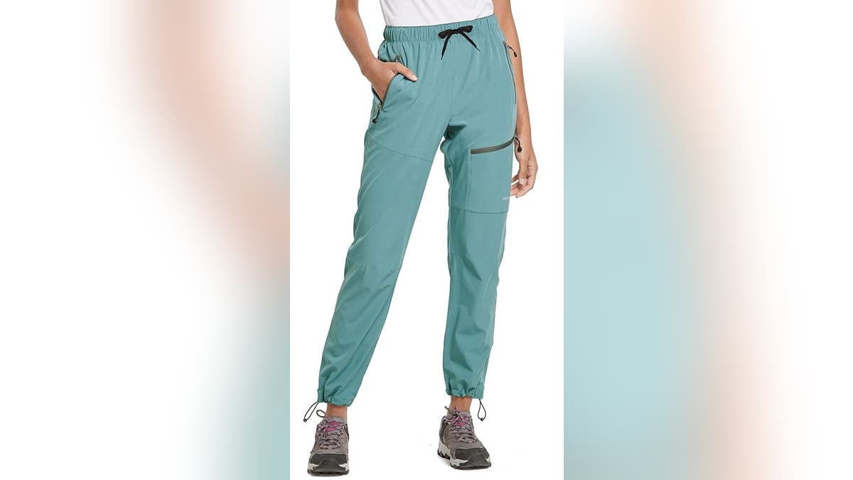 Stay dry and comfortable with these hiking pants. 