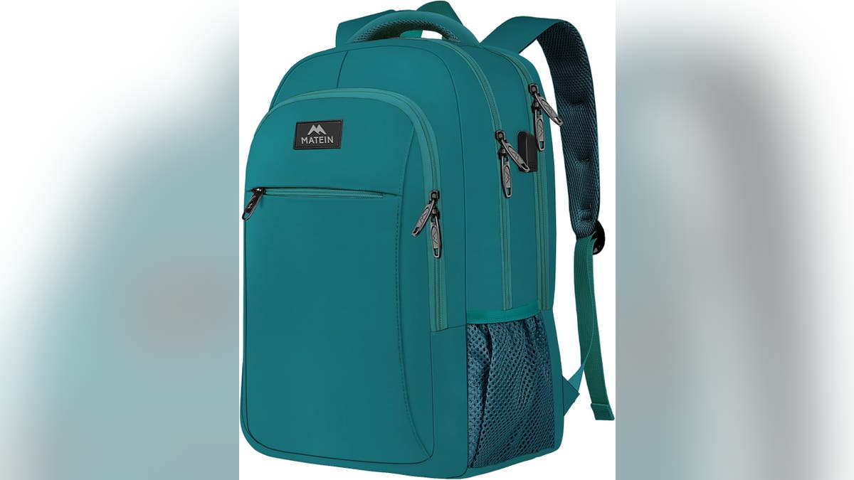 Keep all your belongings organized with this travel backpack. 