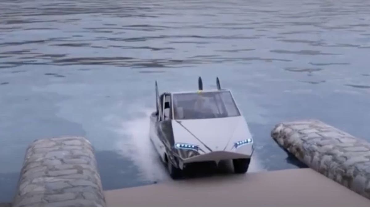 A car-boat combo that can hit the road or the water with the same vehicle