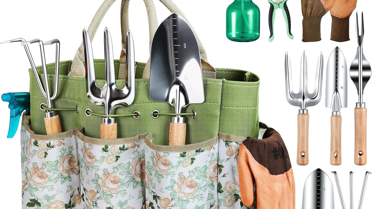 Start your gardening journey with this tool set. 
