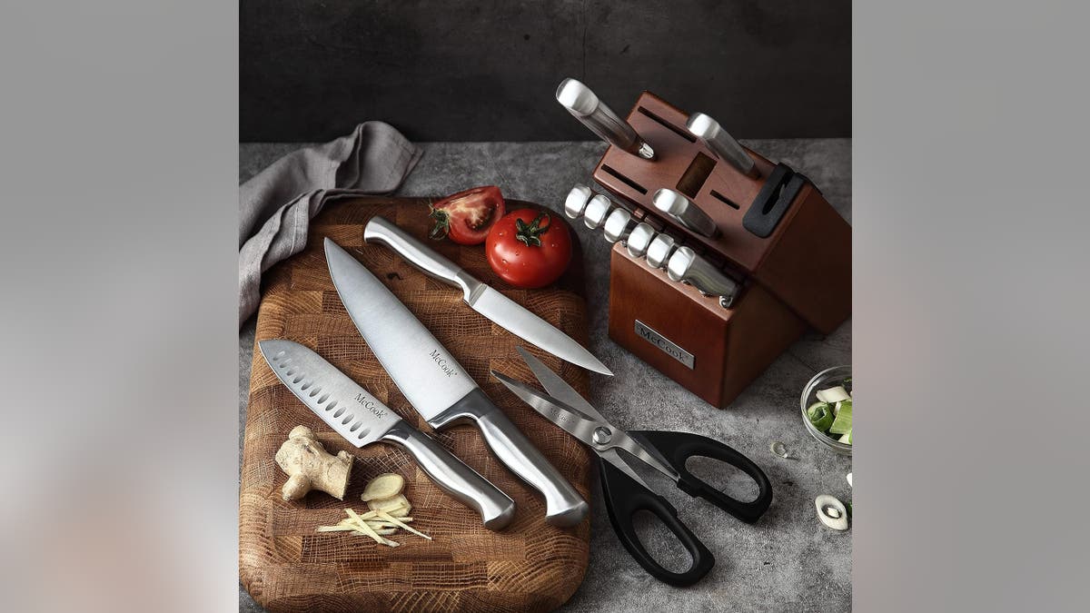 You can't start cooking without a good knife set. 