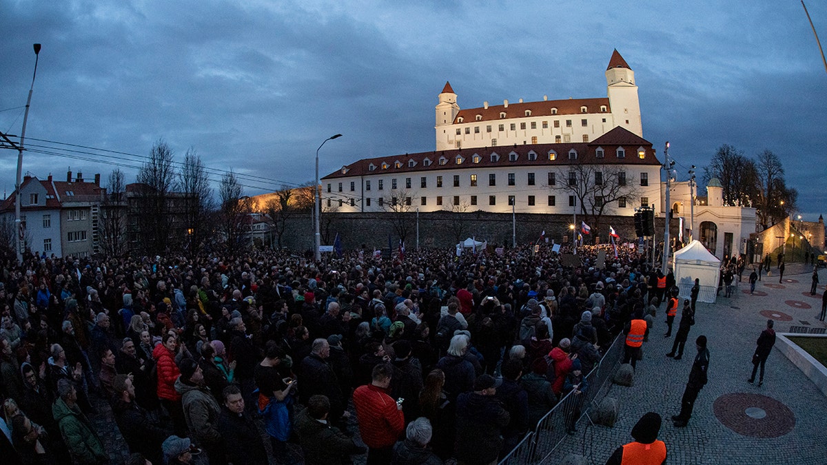 Slovakia Protest