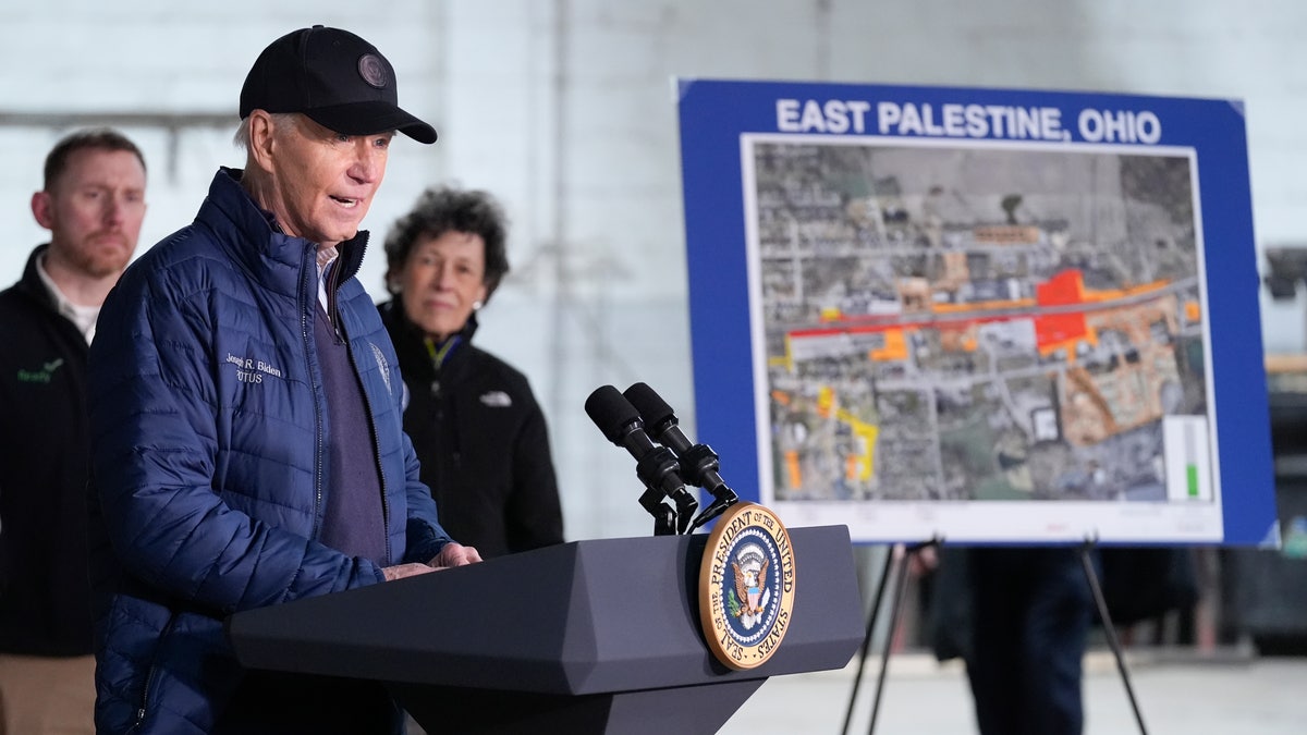 Biden in East Palestine