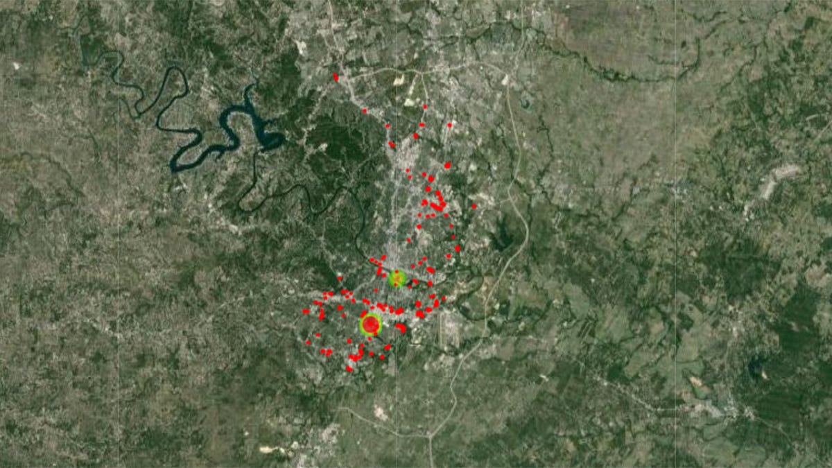 austin ai homeless map
