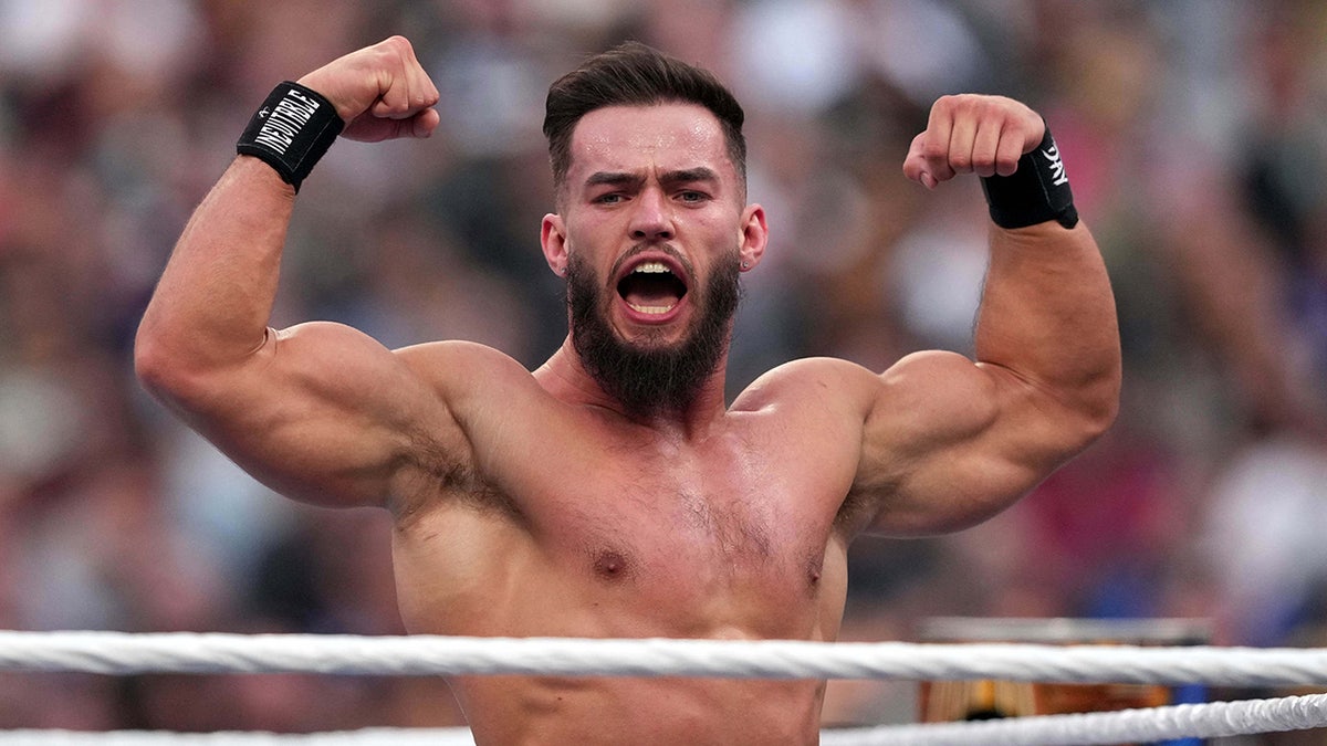 WWE star Austin Theory has heated spat with newspaper editor after he  called pro wrestling 'fake' | Fox News