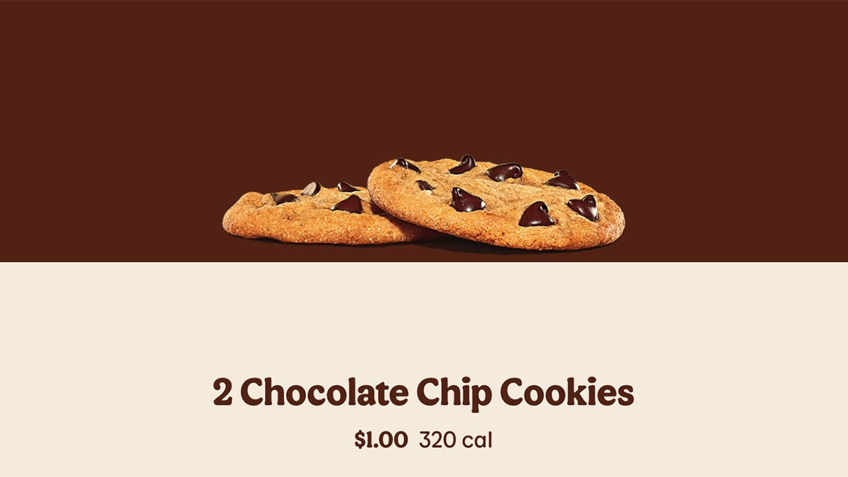 BK chocolate chip cookies