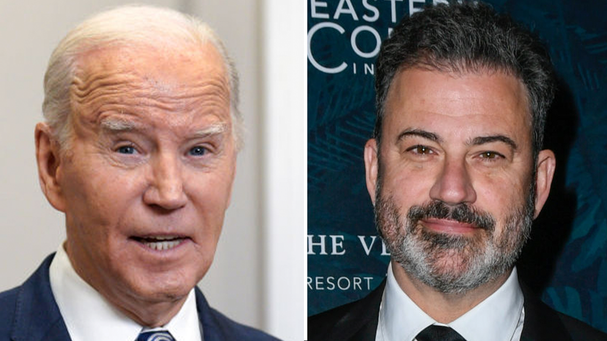 Biden and Jimmy Kimmel