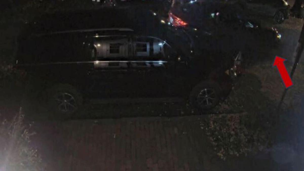 Secret Service SUV outside Naomi Biden's home