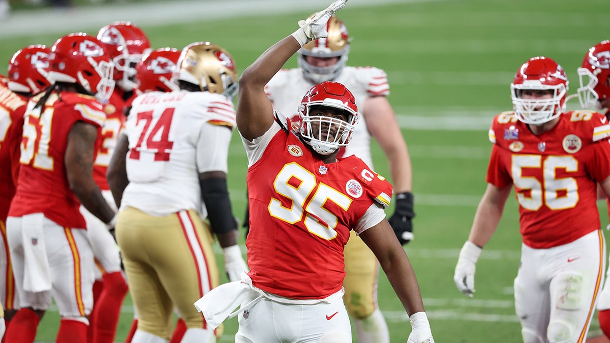 Chiefs' Chris Jones warned teammate he'd get emotional during Super ...