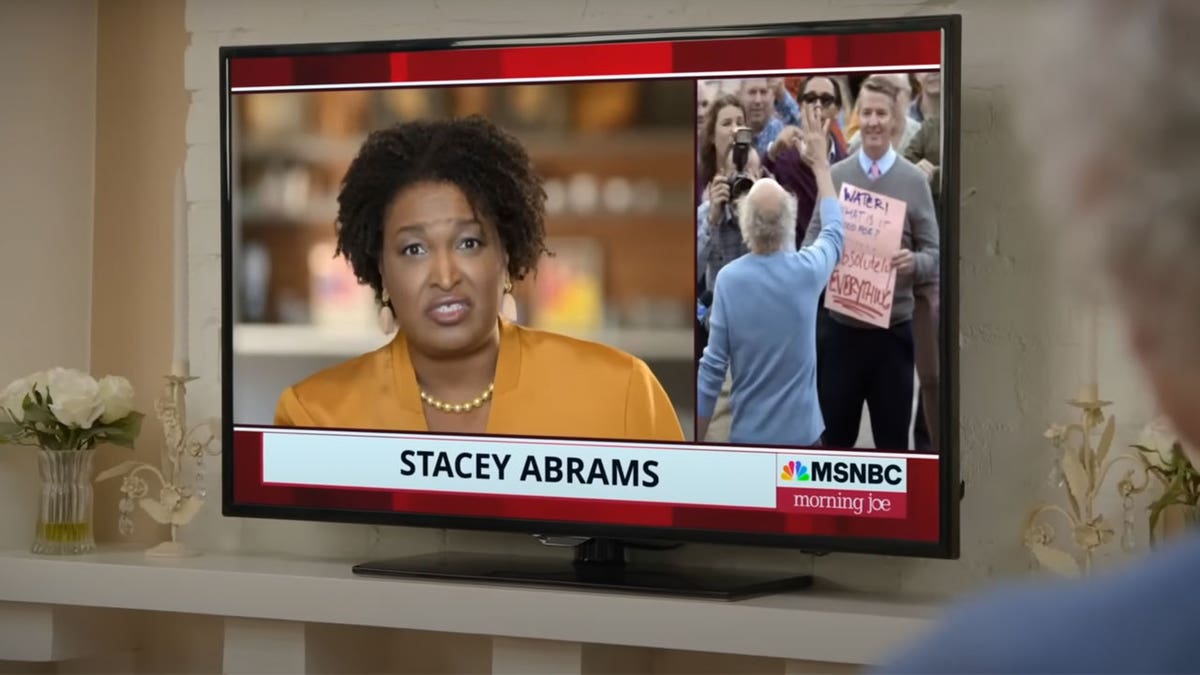Stacey Abrams on Curb Your Enthusiasm